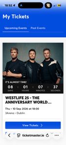 Westlife tickets