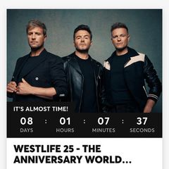 Westlife tickets