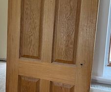 Solid Oak interior doors (x6)