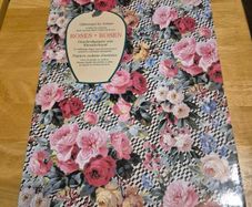 Vintage 1999 Giftwrap By Artists Roses Book