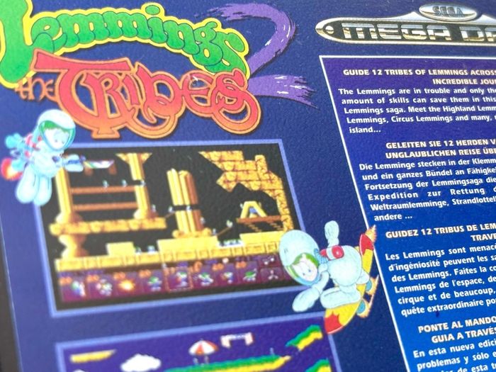 Lemmings 2 Tribes for Sega Mega Drive - Boxed and Minty