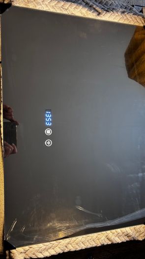Led mirror for bathroom 70x50 dimmable 3 colours