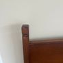 Mahogany headboard and built in bedside lockers Image 4