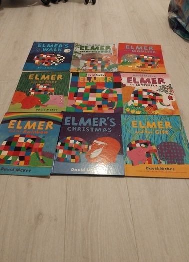 9 Elmer books