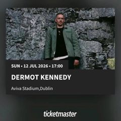 X2 standing tickets for tonight Dermot Kennedy