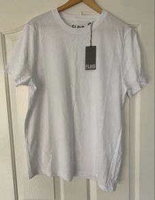 BNWT: Men's White T-Shirt (Size M)