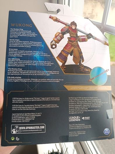 League of Legends Figure 2021 Wukong The Monkey King The Champion Collection New