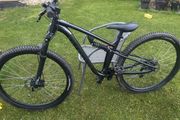 Mountain bike dual shock