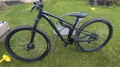 Mountain bike dual shock