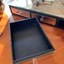 Dressing table top venetian style mirror - drawer unit Image 3
