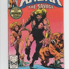 Kazar The Savage #1 A New Dawn... A New World 1981 Marvel Bronze Age Comic