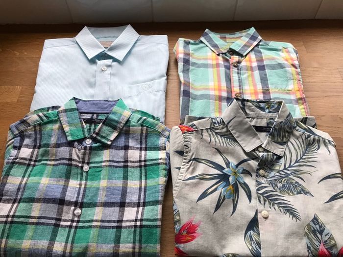 Boys Short Sleeved Shirt Bundle (all new)