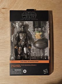 Star Wars Din Djarin & The Child Deluxe Edition 6" Scale Black Series New & Unopened