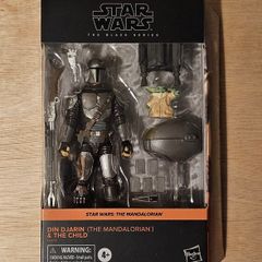Star Wars Din Djarin & The Child Deluxe Edition 6" Scale Black Series New & Unopened