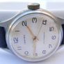 Vintage Ventex Antimagnetic Windup Brass Toned  Strap  Watch (in working order) Image 3
