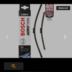 Bosch A864 S Aerotwin wipers