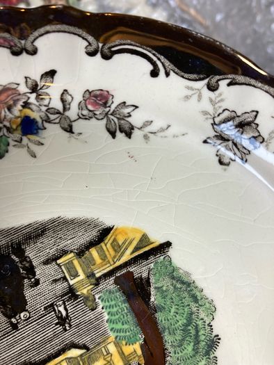 Vintage Masons bowl