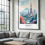 Tokyo Wall Art Prints, Travel Art Poster Image 8
