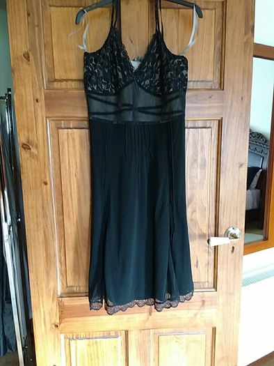 Black MEXX evening dress NEW Size XL