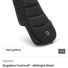 bugaboo footmuff