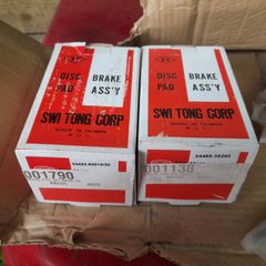 NEW & UNUSED Front & Rear brake pads for Landcruiser 04492-60010 (rear) & 04465-35260 (front) Brake Pads Set Suitable for Landcruiser 70 75 78 79 80 95 105 120 150 series.