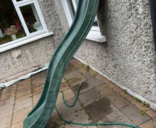 Kids 8ft garden slide