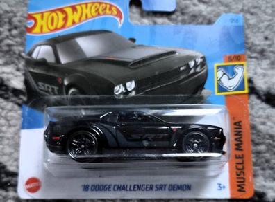 Hot Wheels - 18 Dodge Challenger SRT Deamon