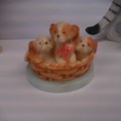 puppies ornament