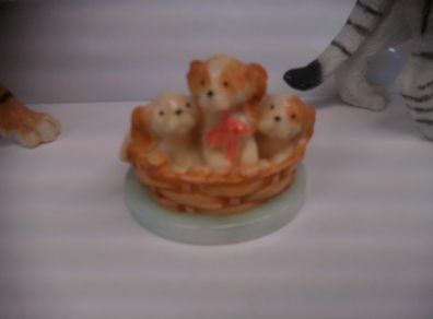 puppies ornament