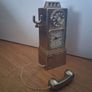 Miniature A and B public telephone Clock Image 2