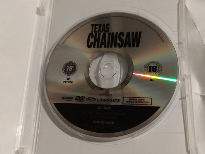 Texas Chainsaw Dvd