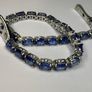 Natural Kashmir Kyanite Tennis Line Bracelet Image 6