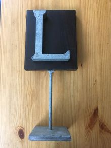 Zinc L Decoration