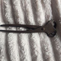 Antique 1880 double head hog ringer pliers vintage farm tool