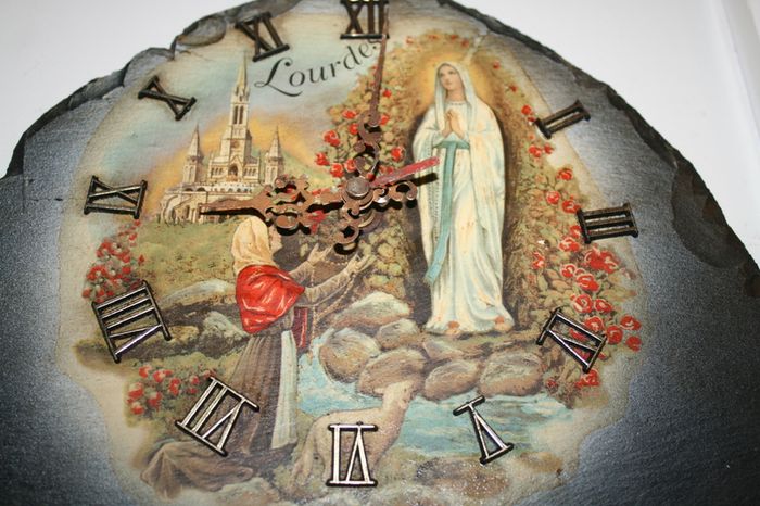 Lourdes Wall Clock