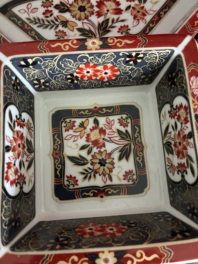 Vintage Japanese Rotating Serving Dish Set
