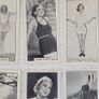 Vintage Real Photo Cigarette Cards Modern Beauties Actresses Image 3