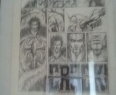 Original Slaine Artwork from 2000ad