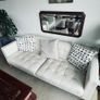 Leather Sofa  Armchair Set for Sale Image 3