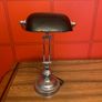 Vintage Chrome Bankers Light Image 3