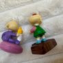 2001 Phil and Dil DeVille approx. 2" Weetos Cereal EUROPE PVC Action Figure Rugrats Used Please see photos Image 4