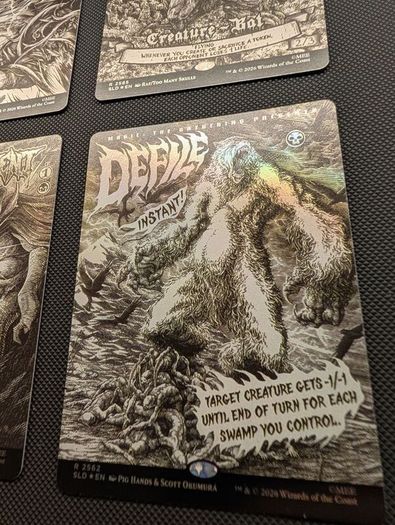 Magic The Gathering Secret Lair The Hobbit Desolation Rainbow Foil