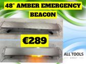 48 Inch Amber Emergency Beacon 12/24v
