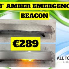 48 Inch Amber Emergency Beacon 12/24v