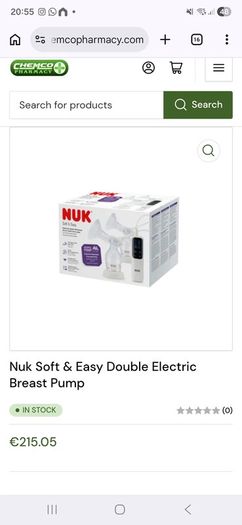 Double breast pump NUK