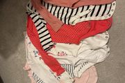 Long sleeve bodysuit x 7  Size 9-12 months