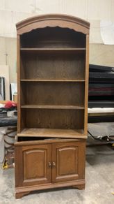 book shelf dresser antique