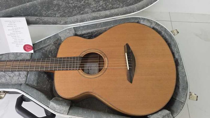 JKM 485 Sitka Spruce and Red Gum Acoustic Guitar Oil Finish