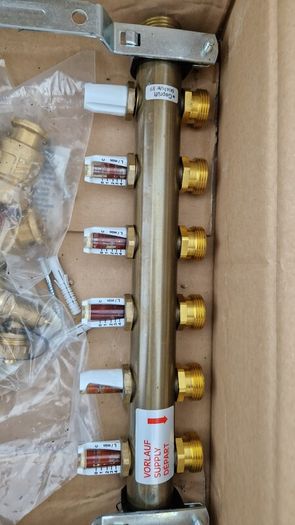 Underfloor heating Manifolds x3