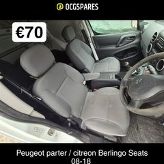 Peugeot Partner / Citreon Berlingo Frint Seats 08-18 @ OCG